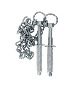 Steel Nipple Grabbers Zilver