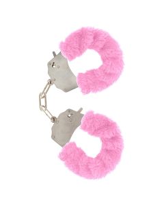 ToyJoy Furry Fun Cuffs Pink