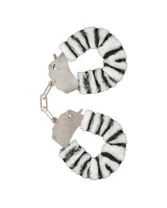 ToyJoy Furry Fun Cuffs Zebra