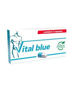 Vital Blue Libido Capsules 5 stuks